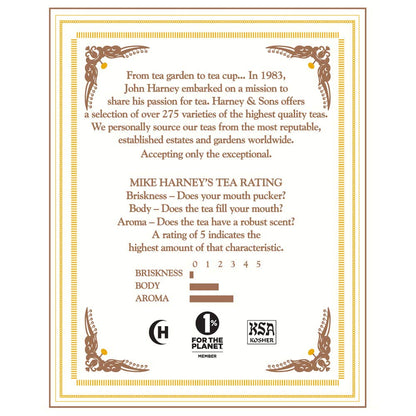 steeper-friendly sachet format optimized for 212°f water and 4–5 minute steep