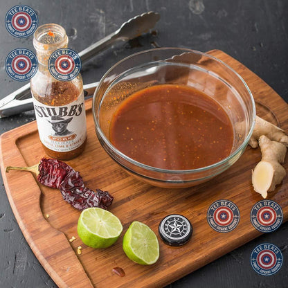Stubb's Chiles, Lime & Ginger Pork Marinade, 12 oz – Wholesome Prep-Counter Marinade for Clean-Label Pork, Chicken, and Fish Dinners