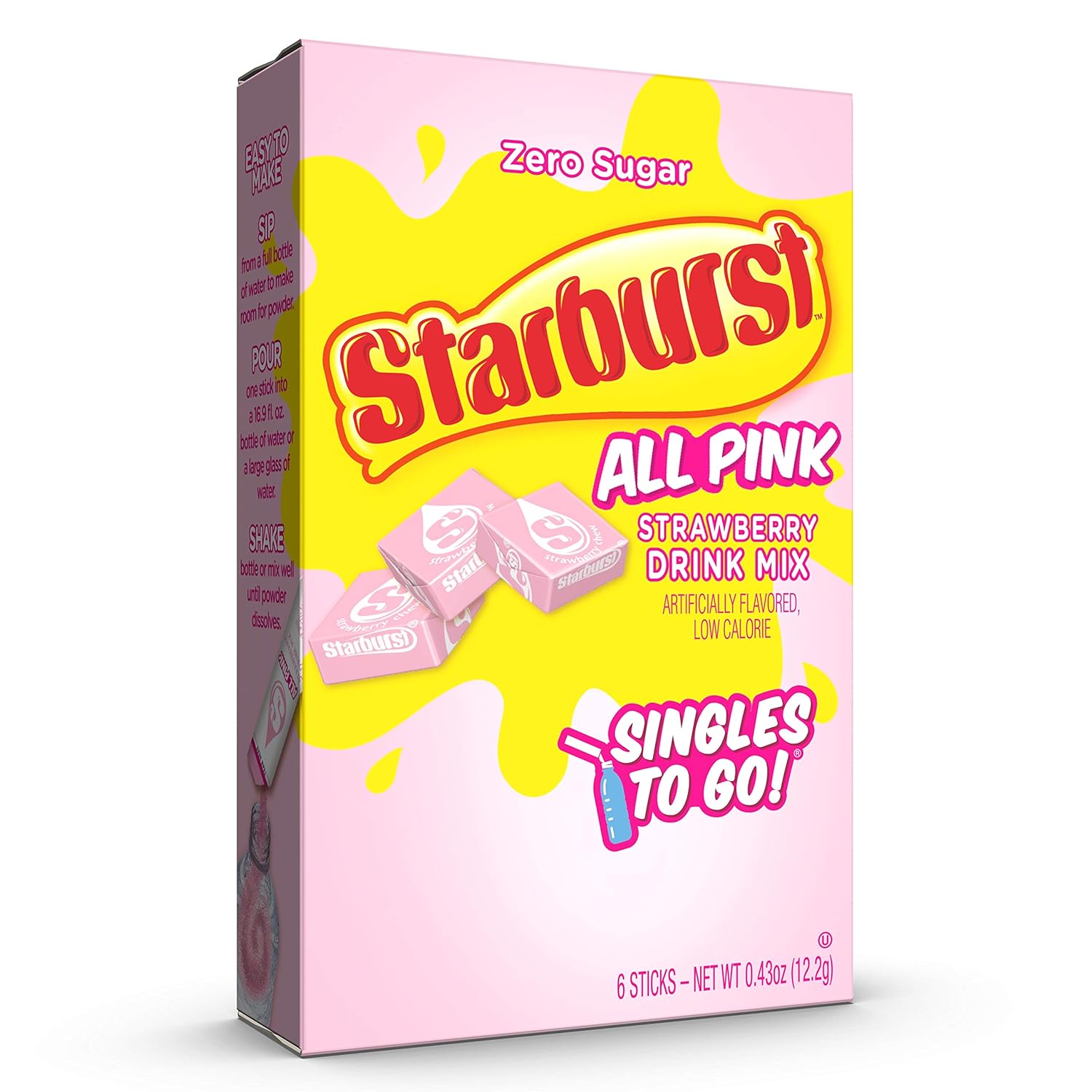 sugar-free formulation sweetened with sucralose, aspartame, and acesulfate potassium