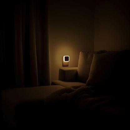 Sujeet LED Night Light 4-Pack – Cool and Warm White Safety Nightlight for Elderly, Hallway and Bathroom Navigation