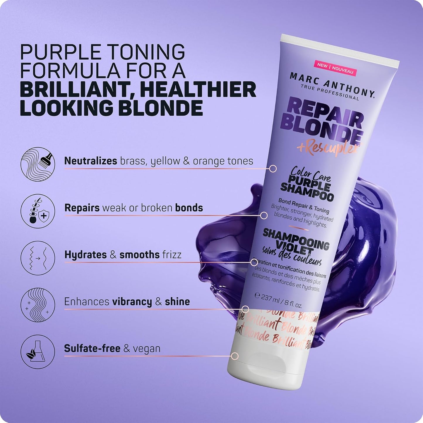 sulfate-, paraben-, and phthalate-free formula safe for color-treated hair