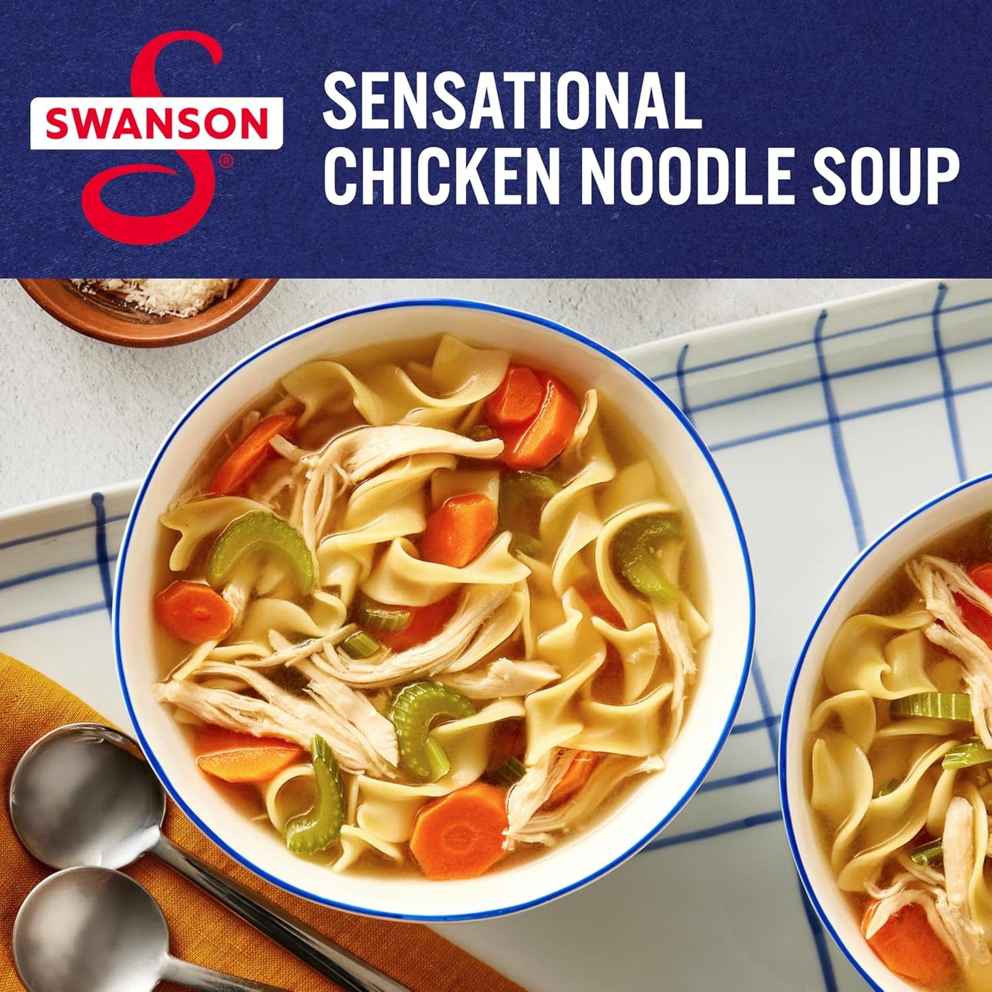 Swanson Natural Goodness Lower Sodium Chicken Broth – Trusted Family Pantry Staple for Homemade Soups and Sides