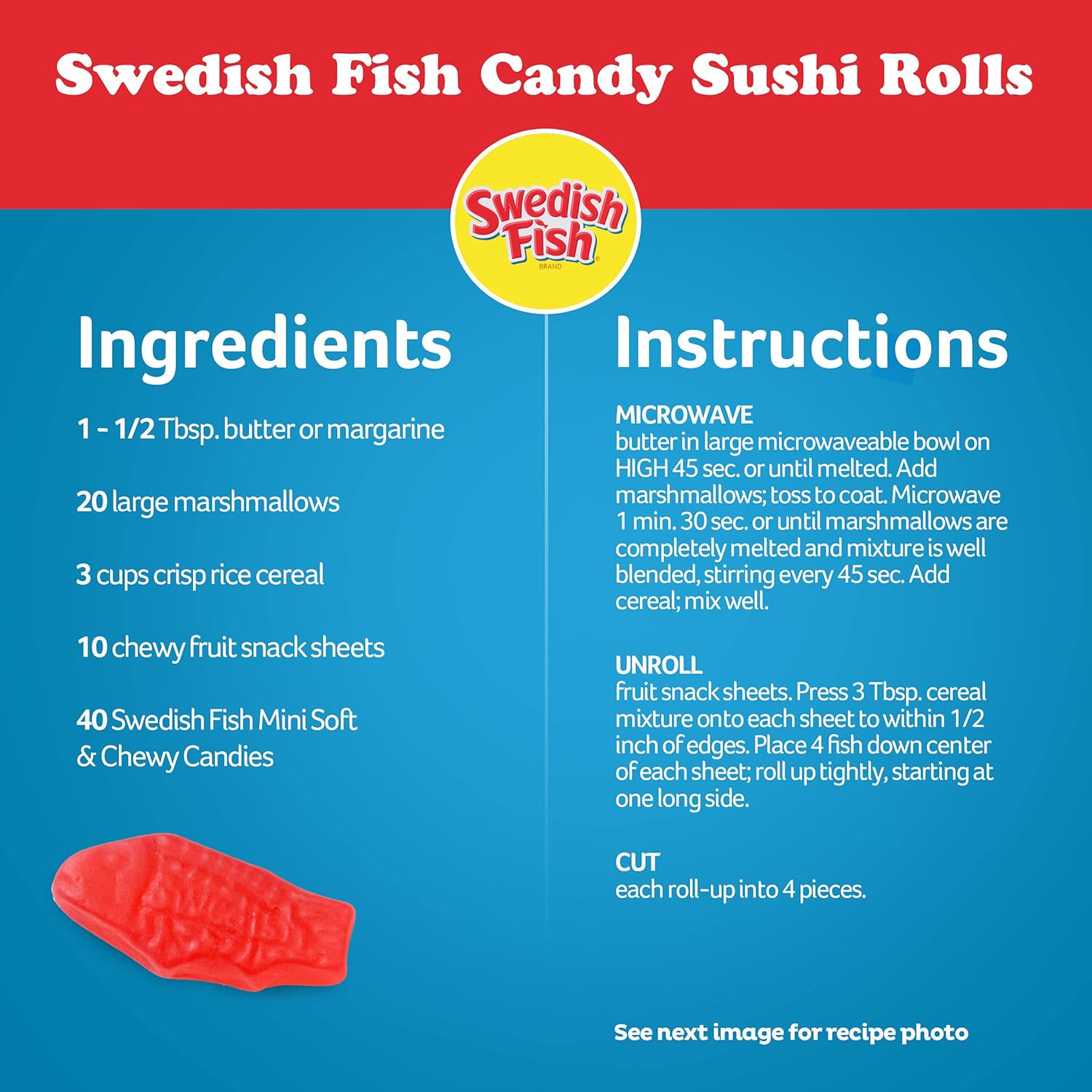 Swedish Fish Mini Chewy Treats – Last-Minute Easter, Valentine, or Get-Well Gift Basket Filler for Hard-to-Buy-for People, 24 Count
