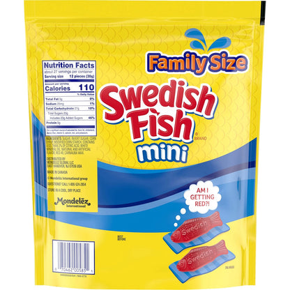 SWEDISH FISH Soft & Chewy Candy Wedding Candy Bar Bulk, 12 Pack of 3.1 oz Boxes for Reception Tables