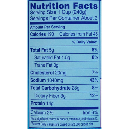 Sweet Sue Chicken & Dumplings Canned Soup - 14g Protein Per Serving for Seniors and Solo Diners, Easy to Prepare