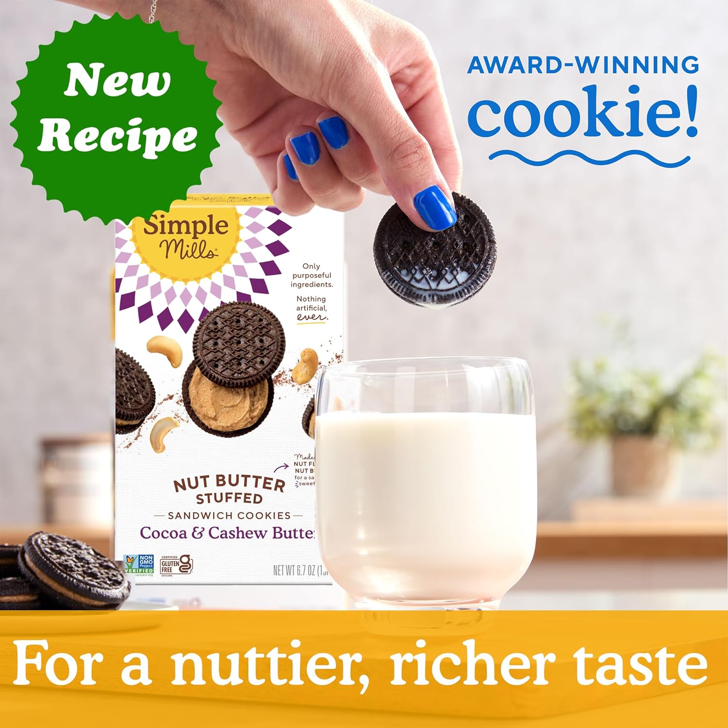 sweetened with organic coconut sugar