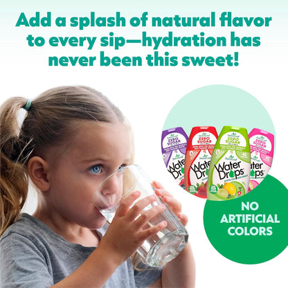 SweetLeaf Strawberry Kiwi Water Drops – Easy Stocking Stuffer and Housewarming Gift for Keto and Diabetic Friends, 2 Pack