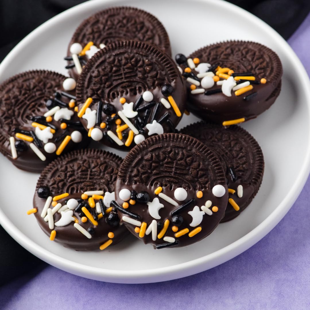 Sweets Indeed Natural Halloween Sprinkles – Migraine Friendly Edible Topping for Sensitive Bakers