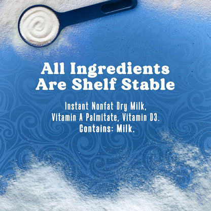 Swiss Miss Powdered Nonfat Milk Pack of 2 – Bulk Bug-Out Bag and Shelter Kit Dairy Replacement