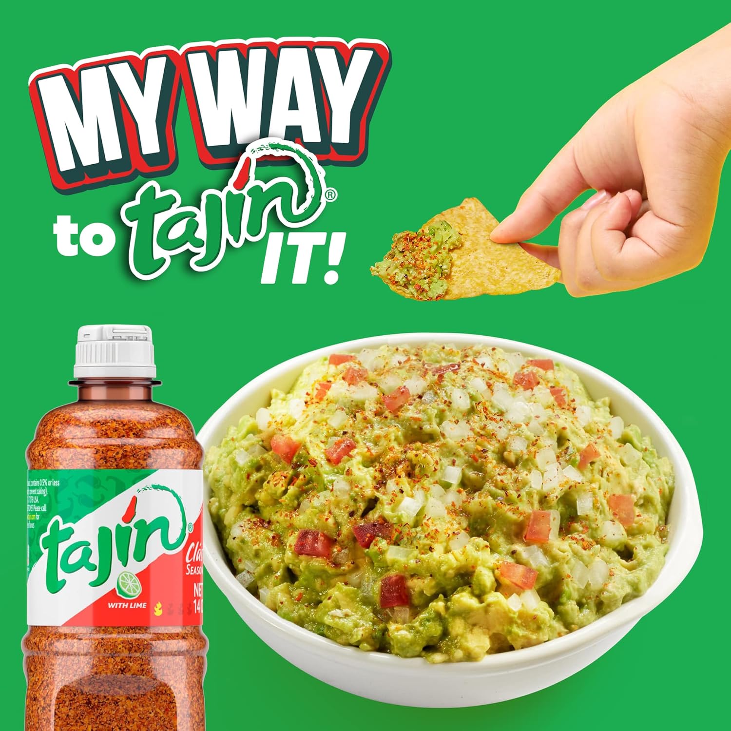 Tajin Clásico Chile Lime Seasoning – Holiday Gift for the Spicy Margarita Enthusiast and Grill Master