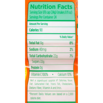 Tang Powdered Orange Beverage 20 oz – Portable Family Beverage for Picnics, Campsites and Patio Cookouts
