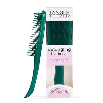 Tangle Teezer Ultimate Detangler Brush – Camping Trip Companion, Lightweight Brush for Outdoor Adventures