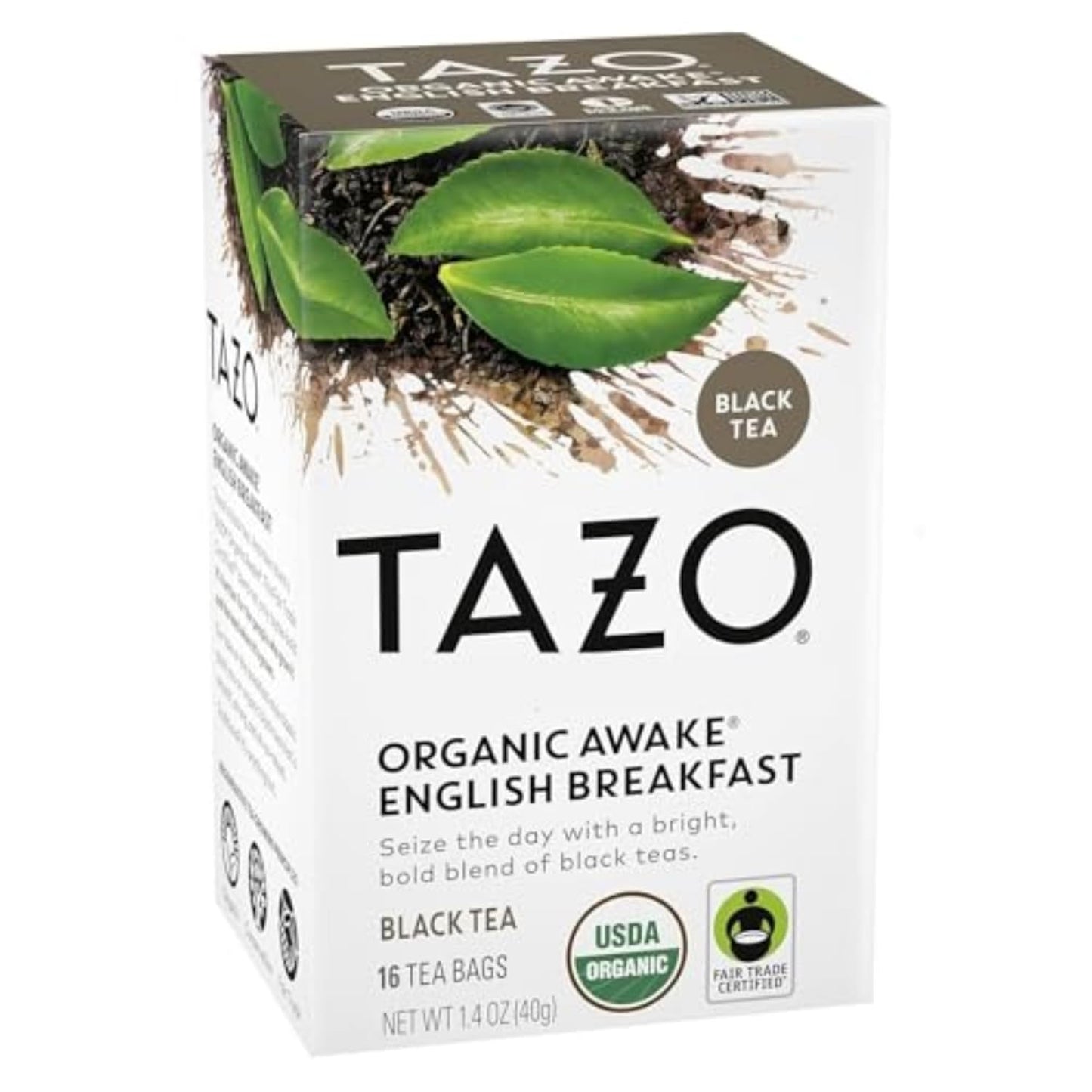 Tazo Organic Awake English Breakfast Black Tea – Clean Label Black Tea for Intentional Kitchens