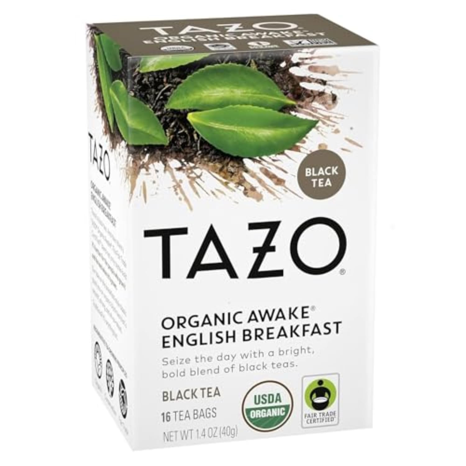 Tazo Organic Awake English Breakfast Black Tea – Clean Label Black Tea for Intentional Kitchens