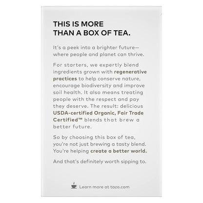 Tazo Organic Awake English Breakfast Black Tea – Clean Label Black Tea for Intentional Kitchens