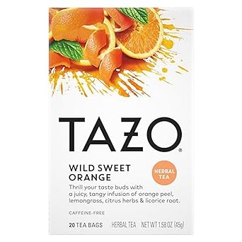 TAZO Passion Herbal Tea – Bulk Office Pantry Pack for Non-Coffee Drinkers and Focus Breaks