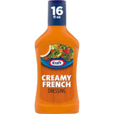 Kraft Creamy French Dressing – Bold Flavor Dressing for Wellness-Focused Home Cooks, 16 fl oz