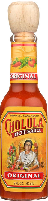Cholula Hot Sauce 2 oz – Compact Bottle for RV, Tailgate, and Outdoor Grilling