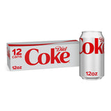 Diet Coke Fridge Pack Cans – Sugar-Free Self-Care Pantry Staple for Portion-Controlled Indulgence, 7.5 fl oz Minis (10 Pack)