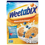 Weetabix Whole Grain Cereal – Family Pantry Staple for After School Snacks, 14 oz Box