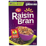 Post Raisin Bran Cereal – Trusted Post Brand Quality from a Certified Kosher Pantry Staple, 25 oz