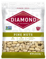 Diamond of California Pine Nuts – Self-Care Snack for Mindful Grazing at the Desk or Counter, 2.25 oz