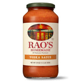 Rao's Homemade Vodka Sauce – All Natural Low Sodium Italian Sauce for Guilt Free Weeknight Dinners