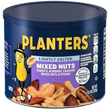 PLANTERS Mixed Nuts Variety Pack – Movie Night and Family Game Night Snack with 6g Protein, 10.3 oz Canister