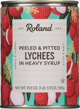 Roland Lychees 20 oz Can – Sophisticated Dessert Ingredient for the Refined Home Chef