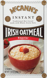 McCann's Instant Irish Oatmeal — Weight-Conscious Morning Meal, 100 Calorie Single-Serve Packs