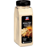 McCormick Premium Poultry Gravy Mix, 20 oz – No MSG Added Gravy for Balanced, Feel-Good Holiday Meals