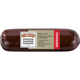 Old Wisconsin Summer Sausage – High Protein Lunchbox Option, Ready to Eat Sausage for Busy Wellness Focused Routines