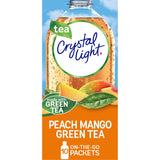 Crystal Light Peach Mango Green Tea Powdered Drink Mix – Low-Calorie Flavor Boost for Spa-Style Self-Care Evenings