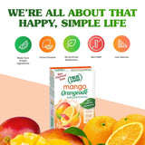 True Citrus Mango Orangeade Single Serve Powder Packets - Stay Hydrated Through Long Study and Work Sessions