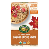 Nature's Path Organic Instant Oatmeal – Commuter-Friendly Single-Serve Cup for On-the-Go Pros, Spiced Apple + Flax