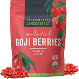 Viva Naturals Vegan Goji Berries – Mother's Day and Valentine's Day Gift for Smoothie Lovers and Clean-Eating Moms