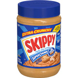 SKIPPY Super Chunk Peanut Butter, 28 oz – Travel-Ready Crunchy Spread for Hiking Snacks and Trail Mix Bars