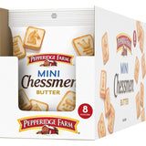 Pepperidge Farm Chessmen Minis Butter Cookies, 2.25-oz Packs – Grab-and-Go Cookies for Airport Travel, Road Trips, and Outdoor Adventures