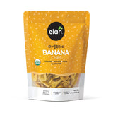Elan Organic Banana Chips – Non-GMO Office Desk Snack for Health-Conscious Workdays, No Artificial Additives