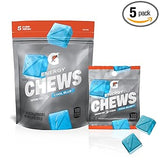 Gatorade Energy Chews Cool Blue – Quick Office Break and Desk-Side Energy, 100 Calorie Stimulant-Free Chewable Pouch Pack