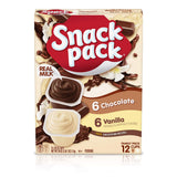 Snack Pack Chocolate and Vanilla Pudding – Stocking Stuffer and Holiday Hostess Gift Idea