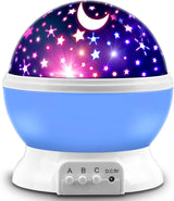 GOLUM Star Projector – Sleepover Party Favor and Stocking Stuffer, 8-Color Star Moon Projector Lamp