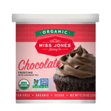 Miss Jones Baking Organic Buttercream Frosting – Low-Calorie Chocolate Buttercream for Health-Conscious Home Kitchens