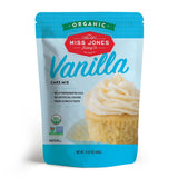 Miss Jones Baking Yellow Cake Mix – Guilt-Free Baking for Clean Eaters, Non-GMO Organic Vanilla Cake Mix Free from Hydrogenated Oils and Artificial Flavors