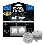 KontrolFreek Galaxy White Performance Thumbsticks for PlayStation | Birthday Gift for Gamer Boyfriend and Husband