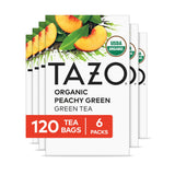 TAZO Organic Green Tea Green Ginger – High-End Gift-Worthy Tea Collection, Darjeeling Green Fusion
