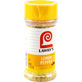 Lawry's Lemon Pepper with Zest of Lemon – Additive-Free Seasoning for Health-Conscious Home Cooks