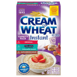 Cream of Wheat Instant Hot Cereal, Bananas and Cream – Single-Serve Packets for Commuters and Hotel Travel Mornings