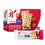 Special K Bar Pastry Crisps, Strawberry – Kosher Dairy Certified Crisps for Family Pantry Sharing