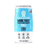 Lakanto Vanilla Monk Fruit Drops — Camp Friendly Sugar Free Sweetener for Backcountry Coffee and Trail Mix Bars
